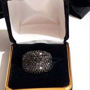 925 Sterling Silver Black Onyx Ring